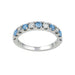 Amanda Ring - 1.00Ctw Blue - Ring - gemstone - jewelry