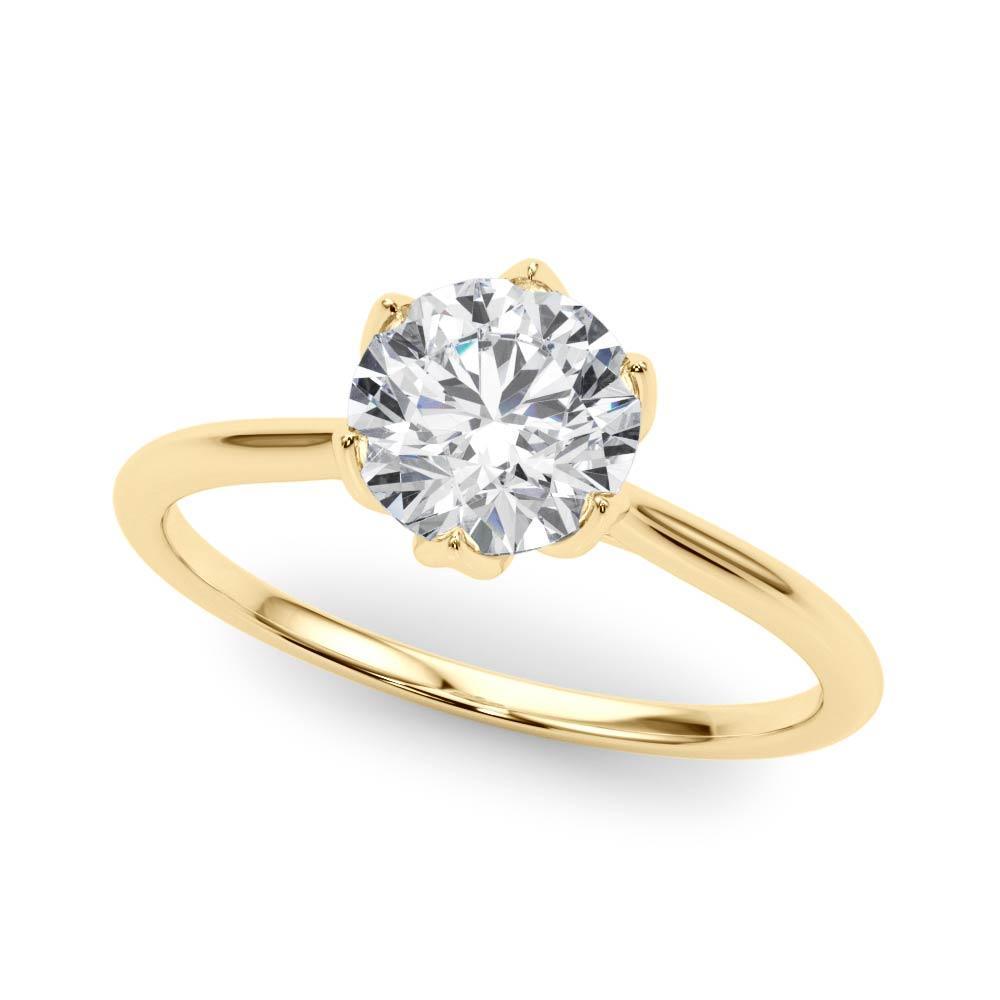 Carly Engagement Ring 1.0 Ct IGI Certified - Ring - gemstone - jewelry