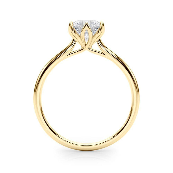 Carly Engagement Ring 1.0 Ct IGI Certified - Ring - gemstone - jewelry