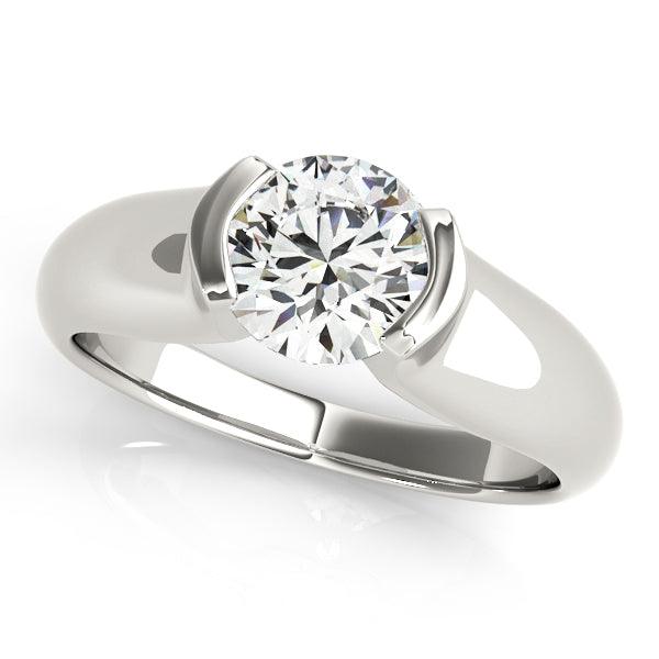 Charlotte Solitaire Setting - Settings - gemstone - jewelry