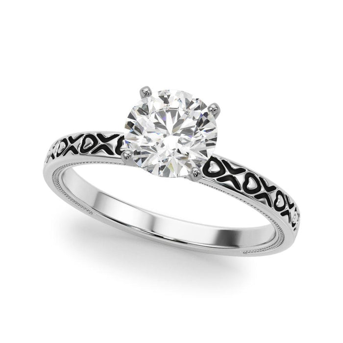 Chloe Solitaire Setting - Settings - gemstone - jewelry