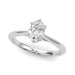 Claudia Oval Engagement Ring 1.0 Ct IGI Certified - Ring - gemstone - jewelry