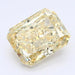 Loose 1.17 Carat Intense Yellow SI1 IGI Certified Lab Grown Radiant Diamonds