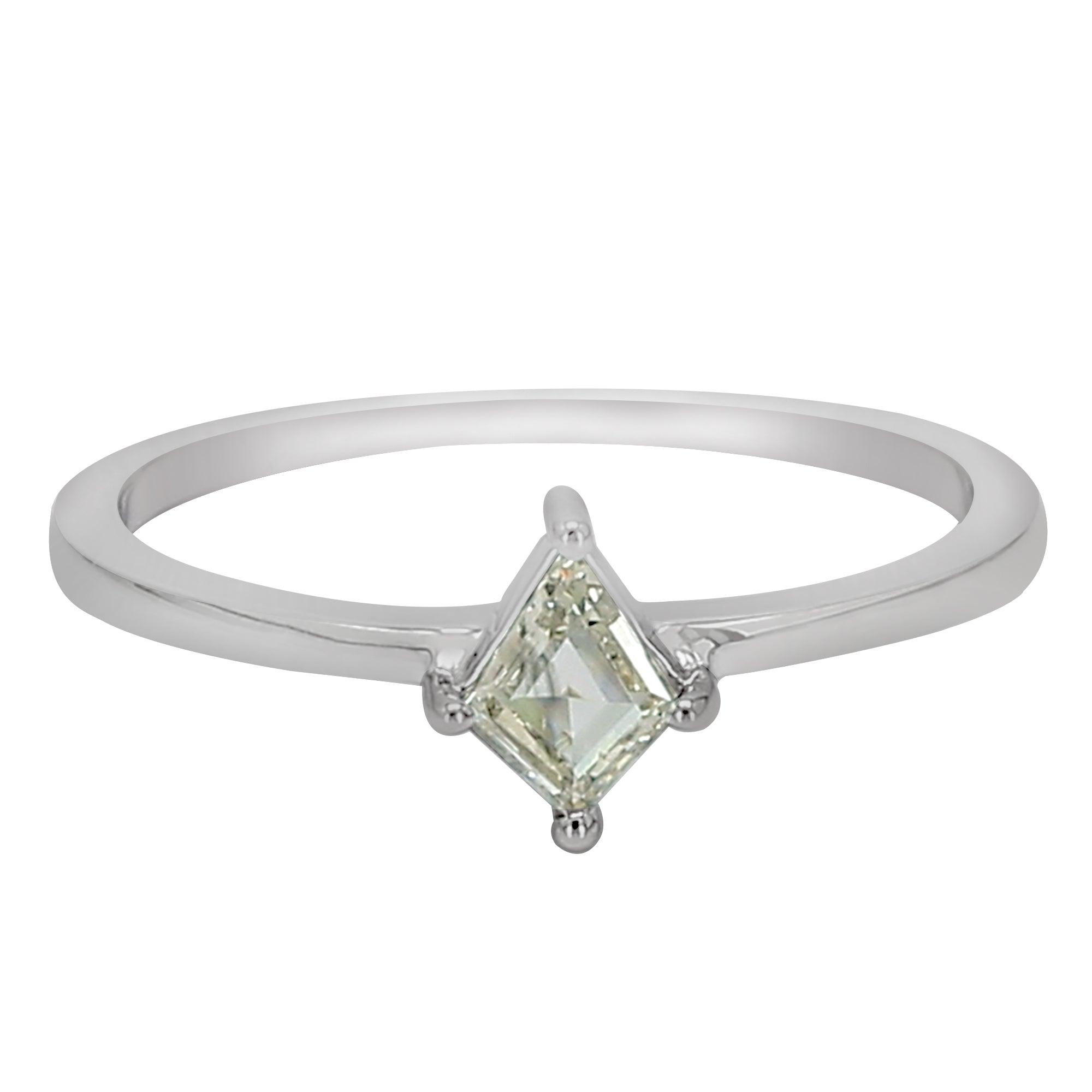 Eleanor Ring - Solitaire 0.23Ct - Ring - gemstone - jewelry