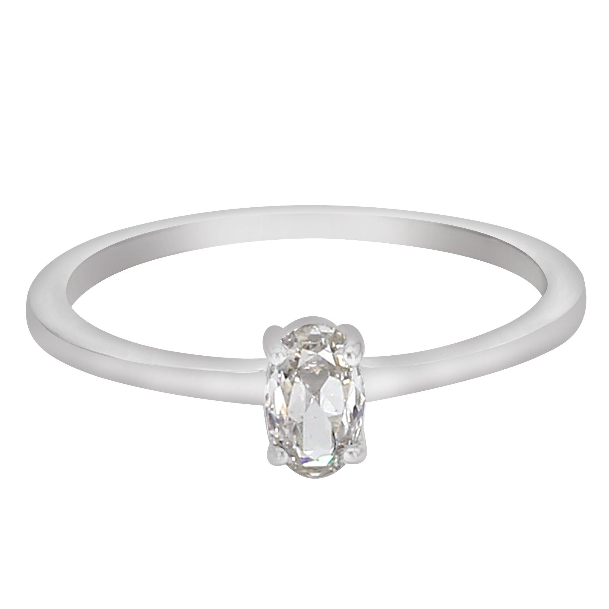 Eleanor Ring - Solitaire 0.44Ct - Ring - gemstone - jewelry