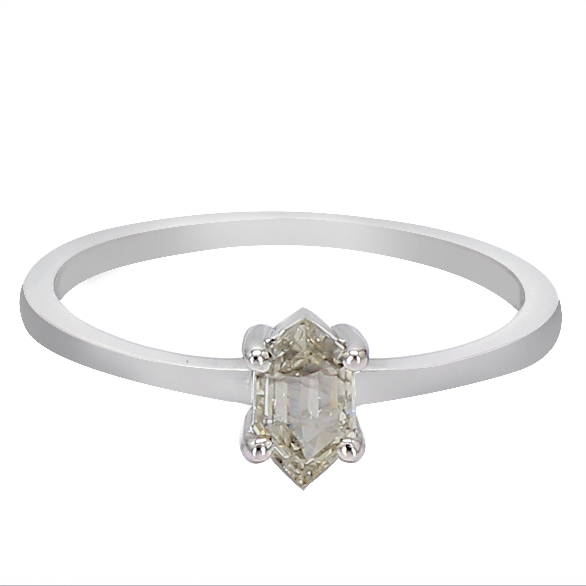 Eleanor Ring - Solitaire 0.47Ct - Ring - gemstone - jewelry