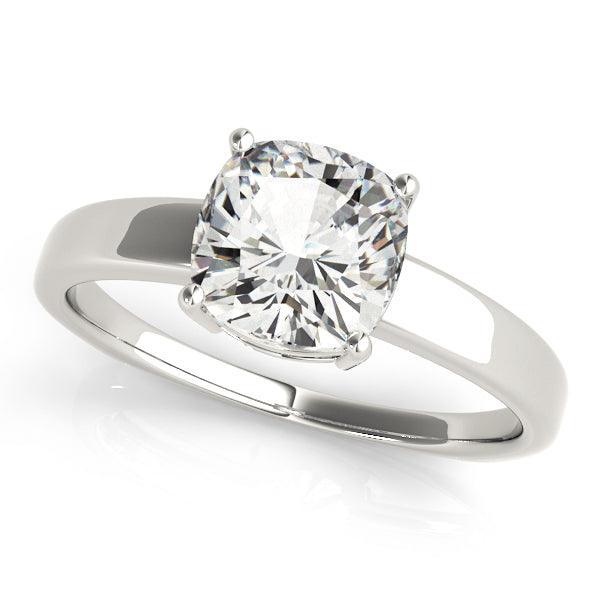 Isabel Cushion Engagement Ring - 1.0 Ct IGI Certified - Ring - gemstone - jewelry