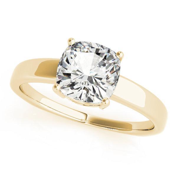 Isabel Cushion Engagement Ring - 1.0 Ct IGI Certified - Ring - gemstone - jewelry