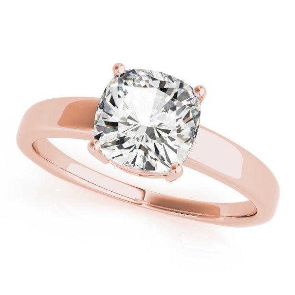 Isabel Cushion Engagement Ring - 1.0 Ct IGI Certified - Ring - gemstone - jewelry