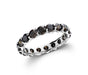 Ivory Ring - 2 1/2 Ct. T.W. Black - Ring - gemstone - jewelry