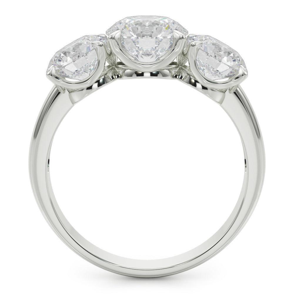 Julie-Ann Ring - 3.00 Ct. T.W. IL Certified - Ring - gemstone - jewelry