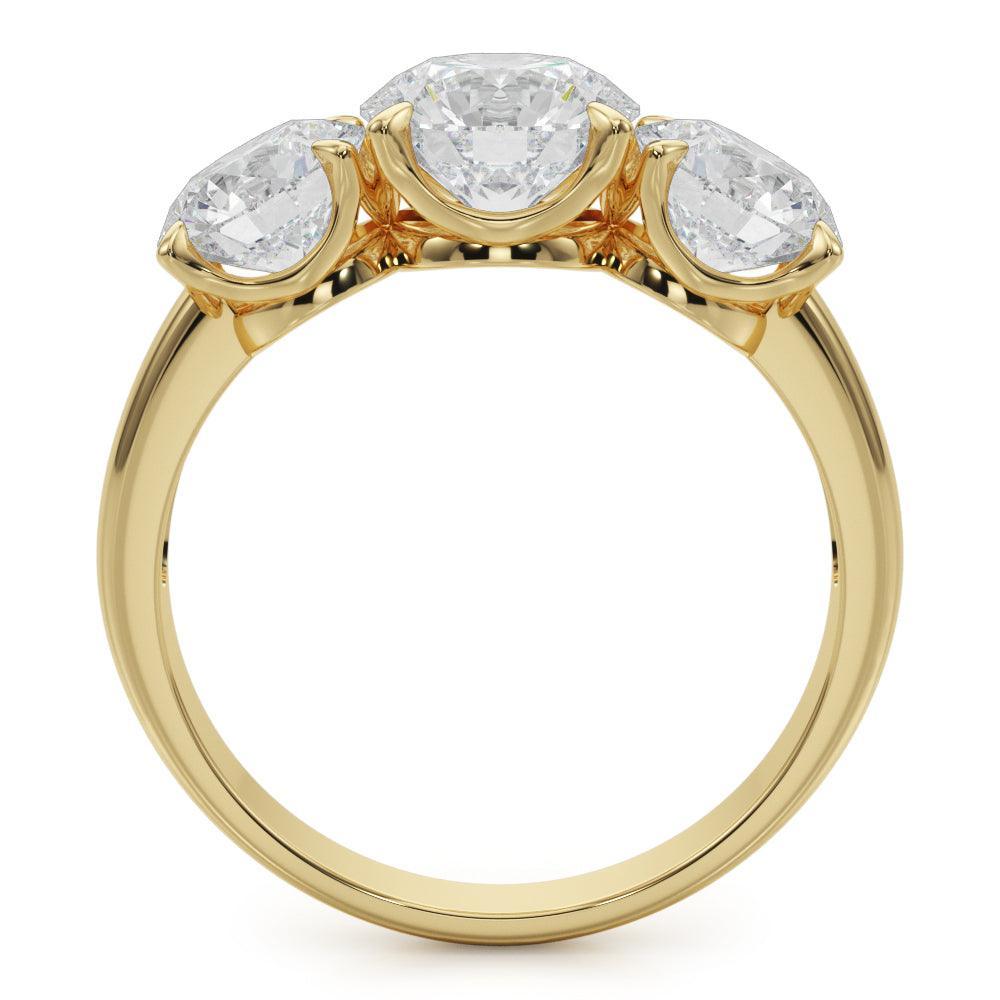 Julie-Ann Ring - 3.00 Ct. T.W. IL Certified - Ring - gemstone - jewelry