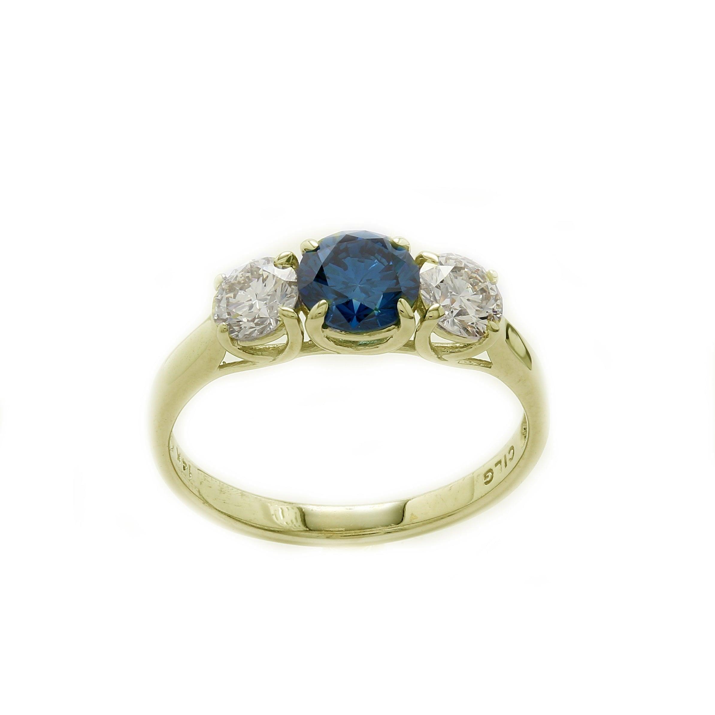 Julie Ring - 1 1/2 Ct. T.W. - Ring - gemstone - jewelry