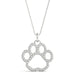 Paw Print Pendant 3/8Ctw - Pendant - gemstone - jewelry