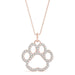 Paw Print Pendant 3/8Ctw - Pendant - gemstone - jewelry