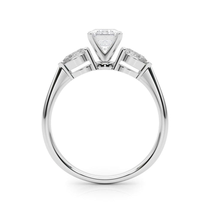 Teena 3 Stone Setting - New World Diamonds - Settings