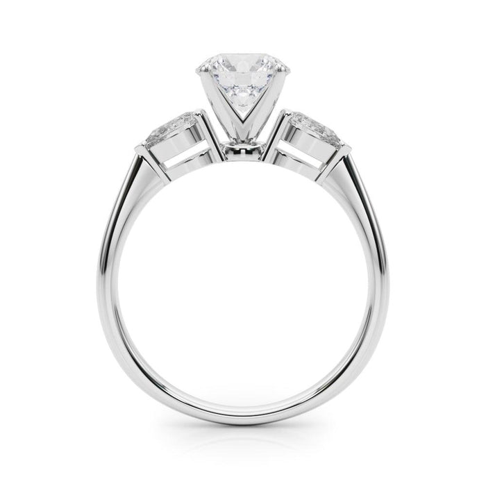 Teena 3 Stone Setting - Settings - gemstone - jewelry