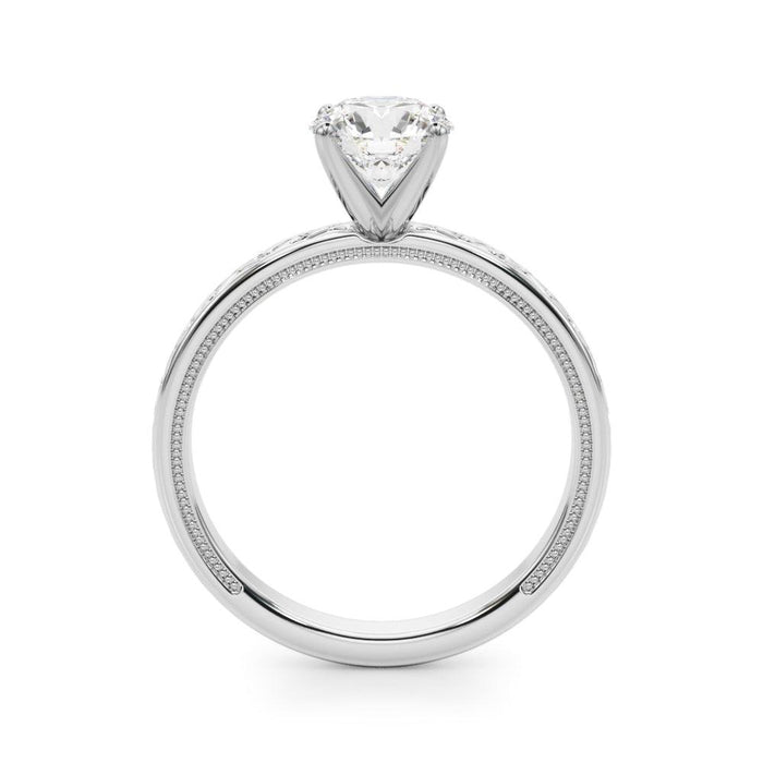 Tiana Solitaire Setting - Settings - gemstone - jewelry