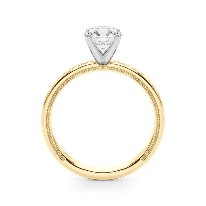 Tiana Solitaire Setting - Settings - gemstone - jewelry