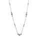 Trilogy Station Necklace - 9.0Ctw. - Necklace - gemstone - jewelry