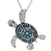 Turtle Pendant - 1.0 Ct. T.W. - Pendant - gemstone - jewelry