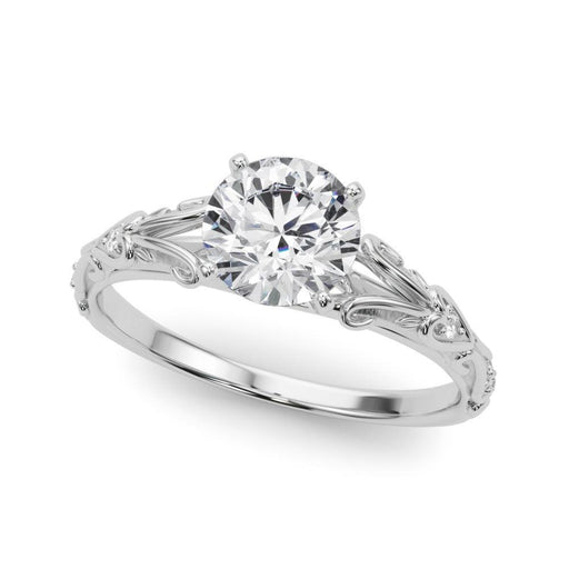 Vintage Arlene Engagement Ring 1/2 Ct IGI Certified - Ring - gemstone - jewelry