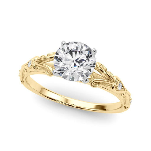 Vintage Arlene Engagement Ring 1/2 Ct IGI Certified - Ring - gemstone - jewelry