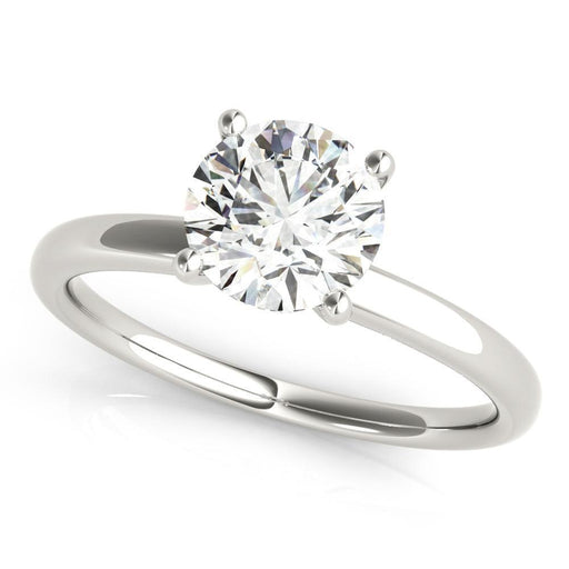 Vintage Charlotte Engagement Ring 1/2 Ct IGI Certified - Ring - gemstone - jewelry