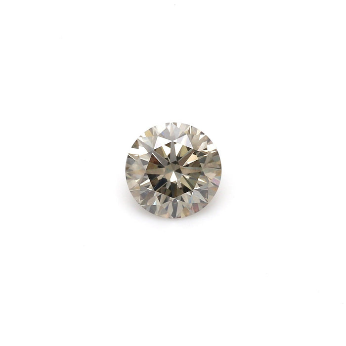 0.77Ct Dark Smoky IGL Certified Round Lab Grown Diamond - Diamonds - gemstone - jewelry