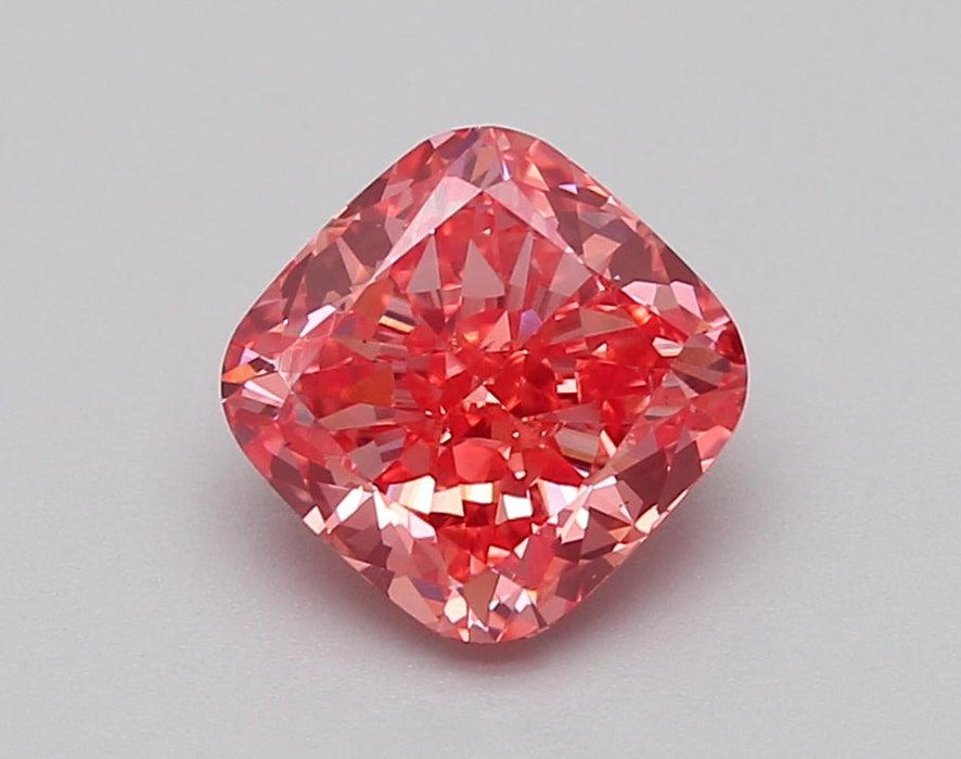 1.47Ct Vivid Pink VS1 IGI Certified Cushion Lab Grown Diamond - Diamonds - gemstone - jewelry