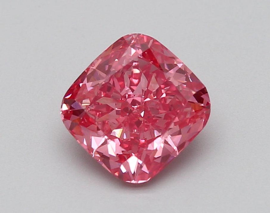 1.49Ct Vivid Pink VS1 IGI Certified Cushion Lab Grown Diamond - Diamonds - gemstone - jewelry