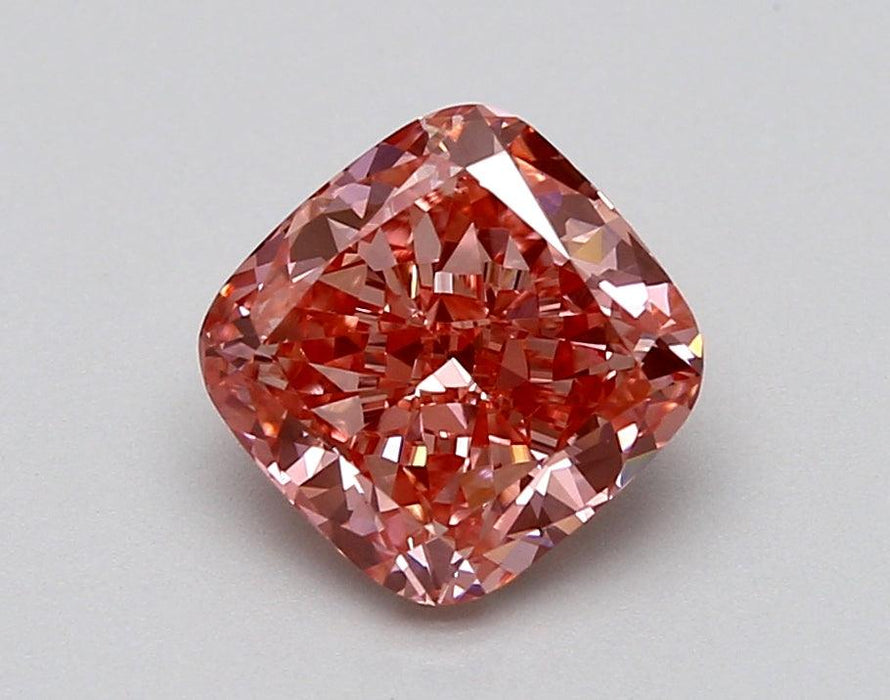 1.57Ct Vivid Pink VS1 IGI Certified Cushion Lab Grown Diamond - Diamonds - gemstone - jewelry