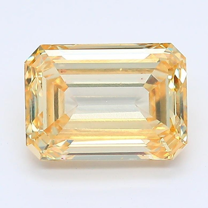 2.05Ct Intense Yellow VS2 IGI Certified Emerald Lab Grown Diamond - Diamonds - gemstone - jewelry